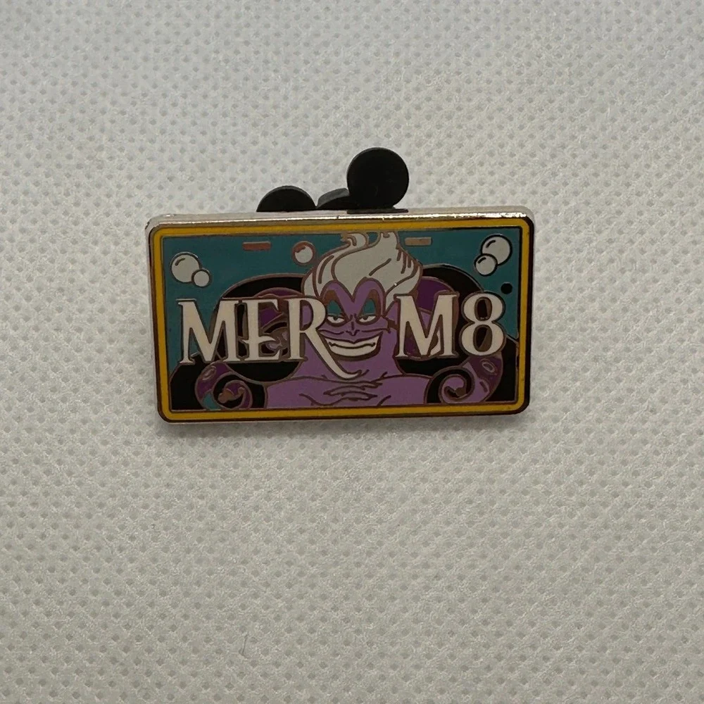 Disney Pin‎ License Plate Mystery LITTLE MERMAID LICENSE PLATE